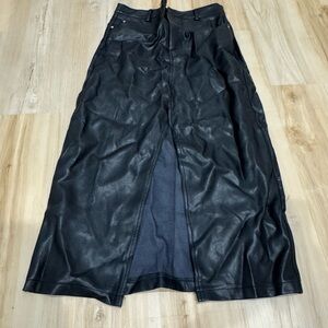 Petal & Pup Black Maxi Skirt